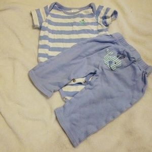 Whale Baby Outfit